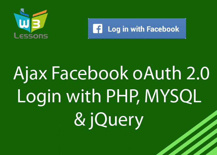 facebook ajax login system