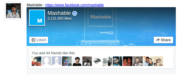 Embed Facebook Fan Page using jQuery and PHP